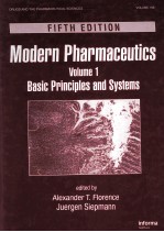 Modern Pharmaceutics Volume 1 Basic Principles and Systems