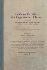 BEILSTEINS HANDBUCH DER ORGANISCHEN CHEMIE ZWEIUNDZWANZIGSTER BAND FUNFTER TEIL