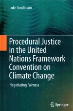 PROCEDURAL JUSTICE IN THE UNITED NATIONS FRAMEWORK CONVENTION ON CLIMATE CHANGE NEGOTIATING FAIRNESS