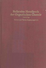 BEILSTEINS HANDBUCH DER ORGANISCHEN CHEMIE ZWEIUNDZWANZIGSTER BAND ERSTER TEIL