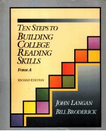 TEN STEPS TO BUILDING COLLEGE READING SKILLS FORM A SECOND EDITION