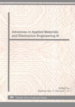 ADVANCES IN APPLIED MATERIALS AND ELECTRONICS ENGINEERING III