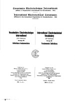 INTERNATIONAL ELECTROTECHNICAL VOCABULARY 2ND EDITION GROUP 05 FUNDAMENTAL DEFINITIONS