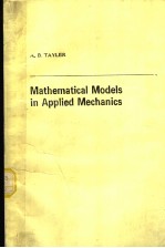 MATHEMATICAL MODELS IN APPLIED MECHANICS