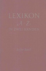 LEXIKON A-Z IN ZWEI BANDEN ERFTER BAND