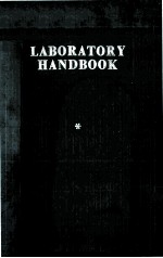 Laboratory Handbook