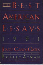 THE BEST AMERICAN ESSAYS 1991