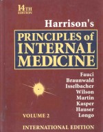 HARRISON'S PRINCILES OF INTERNAL MEDICINE VOLUME 2 14TH EDITION