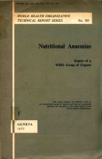 NUTRITIONAL ANAEMIAS