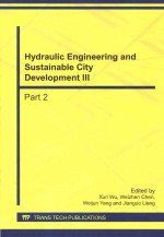 HYDRAULIC ENGINEERING AND SUSTAINABLE CITY DEVELOPMENT III PART 2