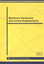 MACHINERY ELECTRONICS AND CONTROL ENGINEERING III