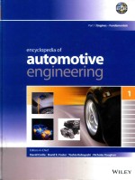 ENCYCLOPEDIA OF AUTOMOTIVE ENGINEERING VOLUME 1