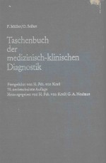 TASCHENBUCH DER MEDIZINISCH KLINISCHEN DIAGNOSTIK