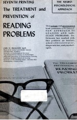 The treatment and prevention of reading problems : the neuro-psychological approach