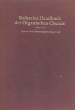 BEILSTEINS HANDBUCH DER ORGANISCHEN CHEMIE EINUNDZWANZIGSTER BAND SIEBENTER TEIL