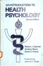 AN INTRODUCTION TO HEALTH PSYCHOLOGY  SECOND EDITION