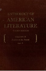 Anthology of American literature:volume 2(part 1)