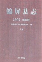 锦屏县志  1991-2009  上