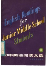 ENGLISH READINGS FOR JUNIOR MIDDLE SCHOOL STUDENTS