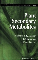 PLANT SECONDARY METABOLITES