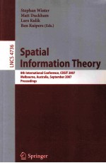 Spatial Information Theory 8th International Conference