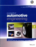 ENCYCLOPEDIA OF AUTOMOTIVE ENGINEERING VOLUME 2