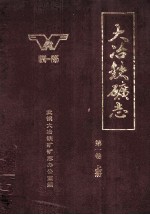 大冶铁矿志  1890-1985  第1卷  上