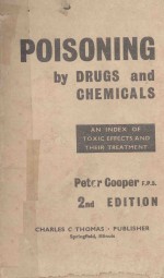 POISONING BY DRUGS AND CHEMICALS