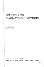 SPLINES AND VARIATIONAL METHODS