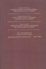 PROCEEDINGS OF THE FIRST INTERNATIONAL SYMPOSIUM ON DETECTOIN OF CANCER