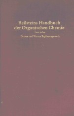 BEILSTEINS HANDBUCH DER ORGANISCHEN CHEMIE EINUNDZWANZIGSTER BAND ERSTER TEIL