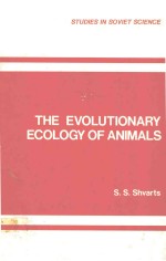 THE EVOLUTIONARY ECOLOGY OF ANIMALS