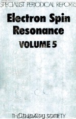 ELECTRON SPIN RESONANCE VOLUME 5