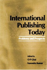 International publishing today : problems and prospects : a festschrift in honour of Manuel Salvat