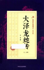 民国武侠小说典藏文库  大泽龙蛇传  上