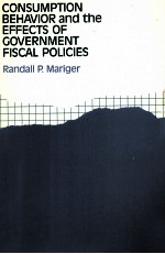 Consumption behavior and the effects of government fiscal policie