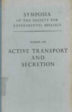 ACTIVE TRANSPORT AND SECRETION