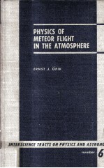 Physics of Meteor Flight in The Atmosphere