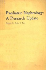 PAEDIATRIC NEPHROLOGY A RESEARCH UPDATE