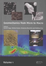 GEOMECHANICS FROM MICRO TO MACRO VOLUME 1