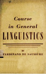 Course in General Linguistics