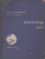 BOCKUS INTERNATIONAL SOCIETY OF GASTROENTEROLOGY PROCEEDINGS 1966