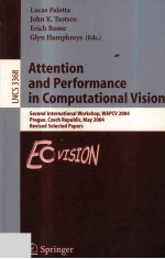 Attention and Performance in Computational Vision Second International Workshop