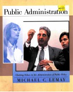 PUBLIC ADMINISTRATION  CLASHING VALUES IN THE ADMINISTRATION OF PUBLIC POLICY