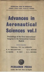 ADVANCES IN AERONAUTICAL SCIENCES VOLUME 1