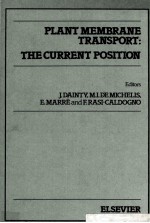 PLANT MEMBRANE TRANSPORT:THE CURRENT POSITION