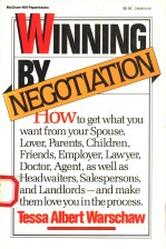 WINNING BY NEGOTIATION