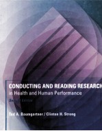 CONDUCTING AND READING RESEARCH IN HEALTH AND HUMAN PERFORMANCE SECOND EDITION