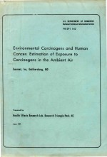 ENVIRONMENTAL CARCINOGENS AND HUMAN CANCER ESTIMATION OF EXPOSURE TO CARCINOGENS IN THE AMBIENT AIR