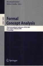 Formal Concept Analysis Third International Conference